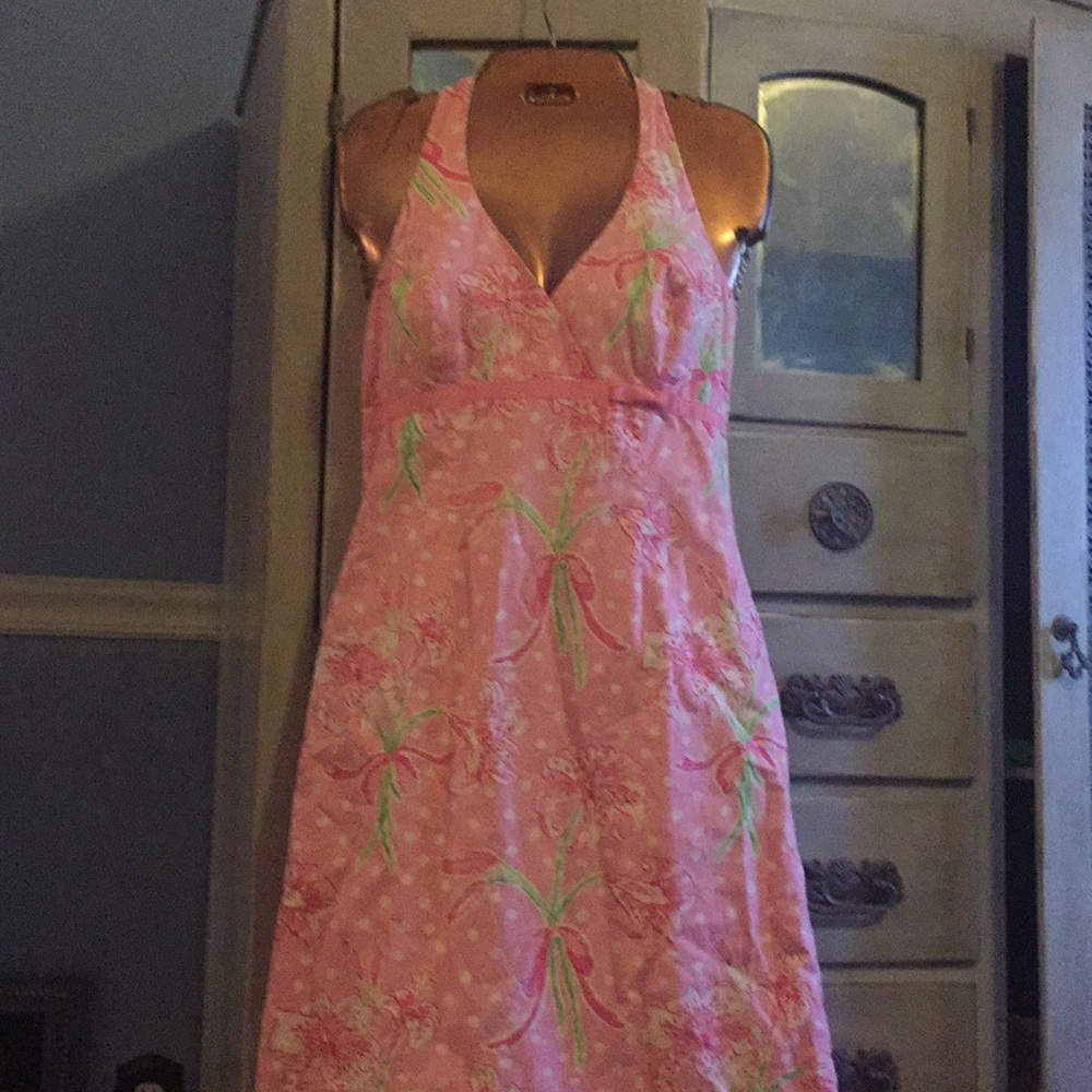 Lilly Pulitzer halter dress